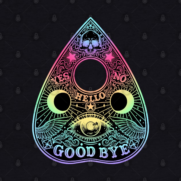 Ouija Planchette Board. All seeing eye by OccultOmaStore